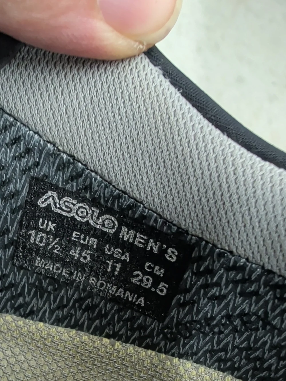 Asolo Pipe GV Gore-Tex Blue and Gray Men's Outdoor Lace-Up Hiking Shoes